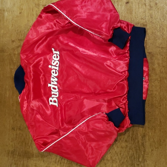 Vintage Western Rodeo Budweiser Jacket Large - Picture 1 of 11